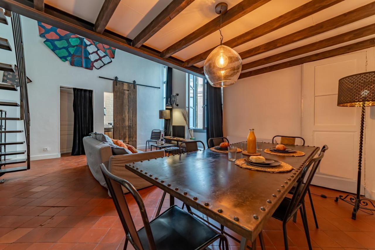 Une Nuit à Nîmes - Loft à la Maison Carrée Esterno foto